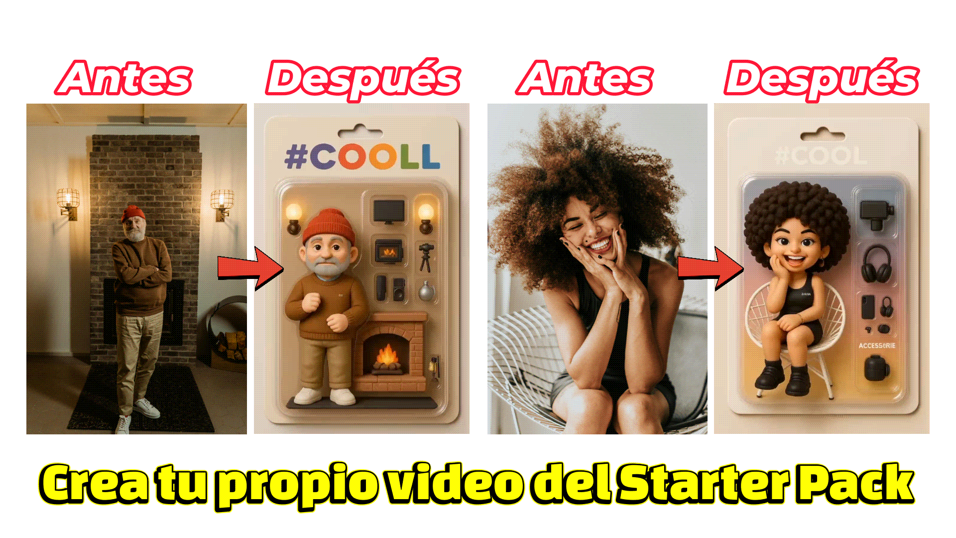 generar Starter pack con Filmora